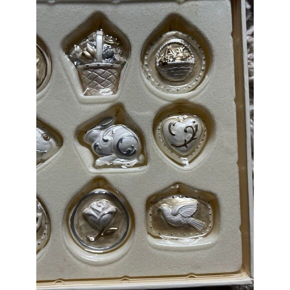 Hallmark Keepsake Ornament Set A Happy Life Together 2006 Unused Julia Forsyth - Picture 8 of 8